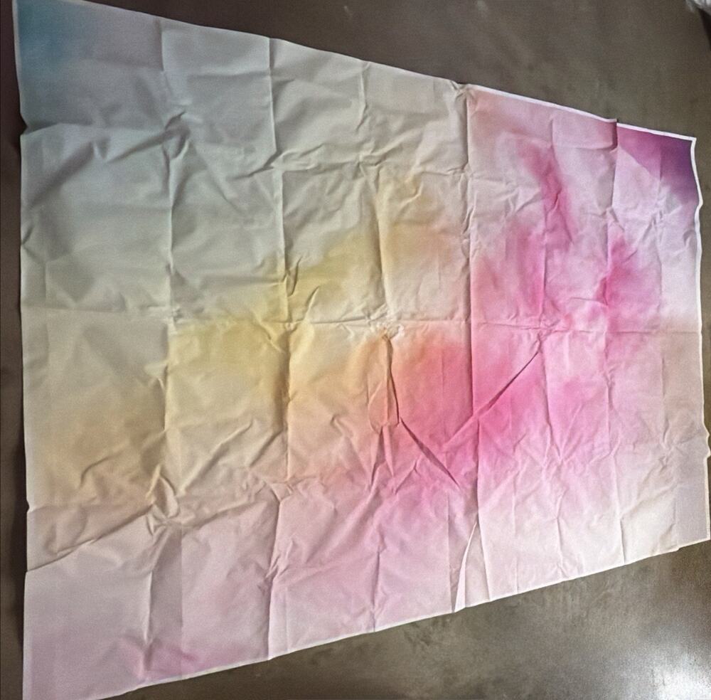 7X5FT Rainbow Cloud Birthday Backdrop Gradient Color Cloud